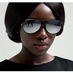 Women Sunglasses Oversized Round Frame Fashion Trendy Style Lentes Gafas Mujeres